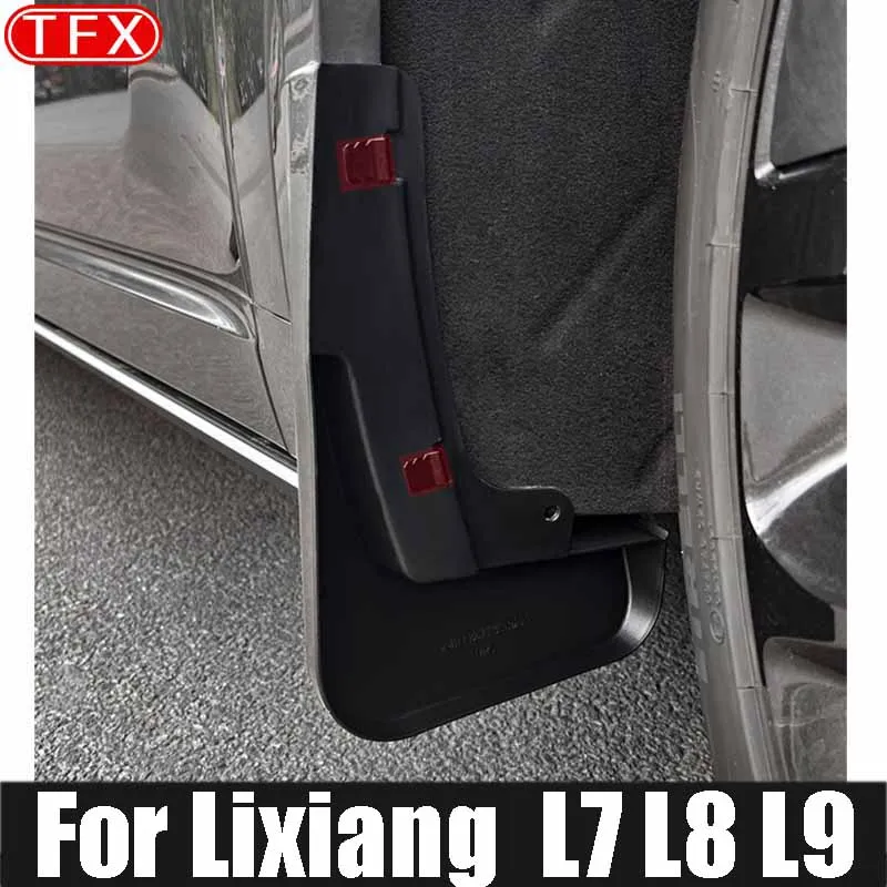 For Lixiang L9 L8 L7 Car Styling Fenders Original Non-destructive Paint Front and Rear Wheel Specialties Auto Accessories