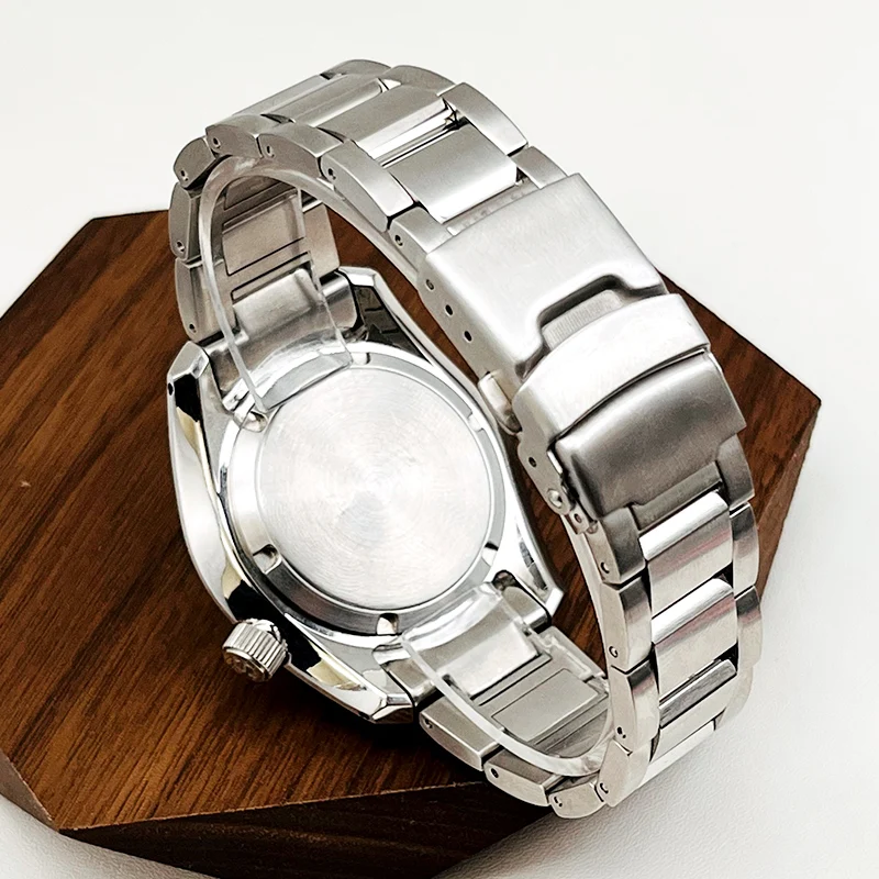 Mod SPB185 SPB187 NH35 Watch Case and 20m Bracelet Set Fit For 7S26 NH34 NH35 NH36 Movement Sapphire Glass Watch Cases and Strap - Image 5
