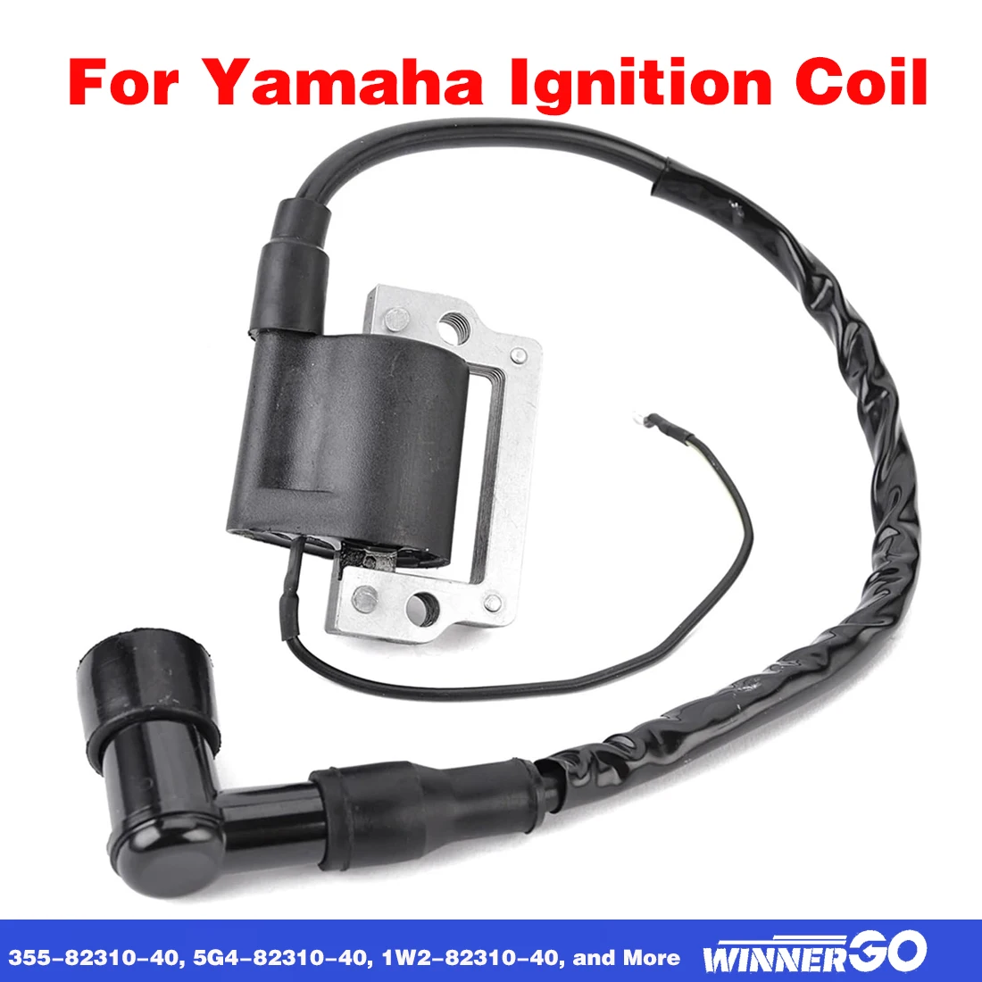 Motorcycle Ignition Coil Assy For Yamaha RD60 XT250 YT125 YT175 TY175 RS100 TY50 TT250 YZ60 MX125 MX175 YZ400 YZ465 YZ490 IT175 - view 5
