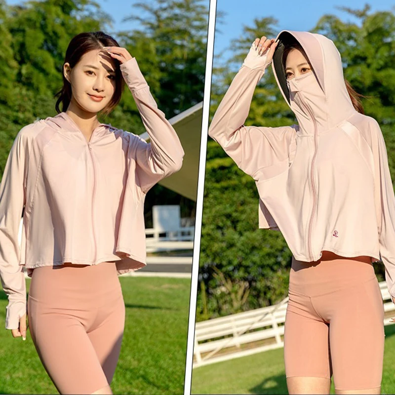 Summer thin sunscreen clothing women nylon vinyl soft brim cloak anti-ultraviolet breathable loose sun-protective clothing