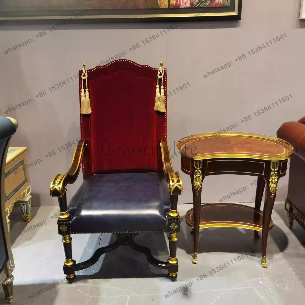 

Lounge chair American leather book chair