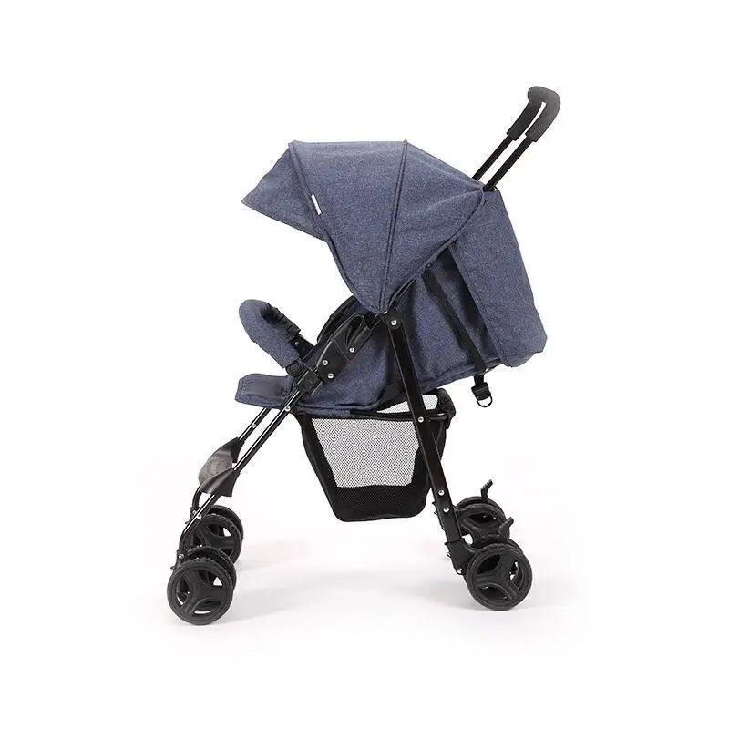 Picture 6: Lightweight Foldable Stroller, Travel Buggy, 4-Wheel Baby Pushchair – Compact Umbrella Cart, Durable for Outdoor Trip