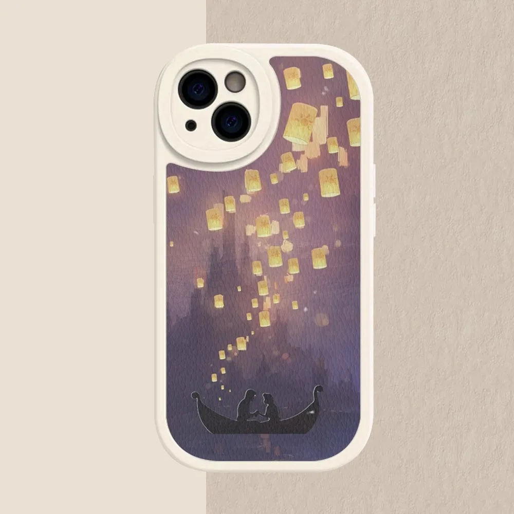 Disney Movie Tangled Rapunzel Phone Case Hard Leather For iPhone 14 13 12 Mini 11 14 Pro Max Xs X Xr 7 8 Plus Fundas