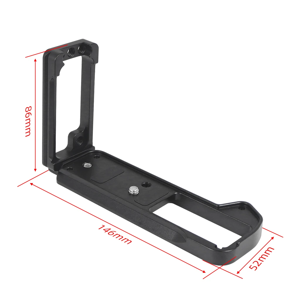 Xt5 schnell verschluss l platte halterung für fujifilm X-T5 kamera stativ arca-typ halter 1/4 kalt schuh horizontal vertikal handgriff – Detail 2