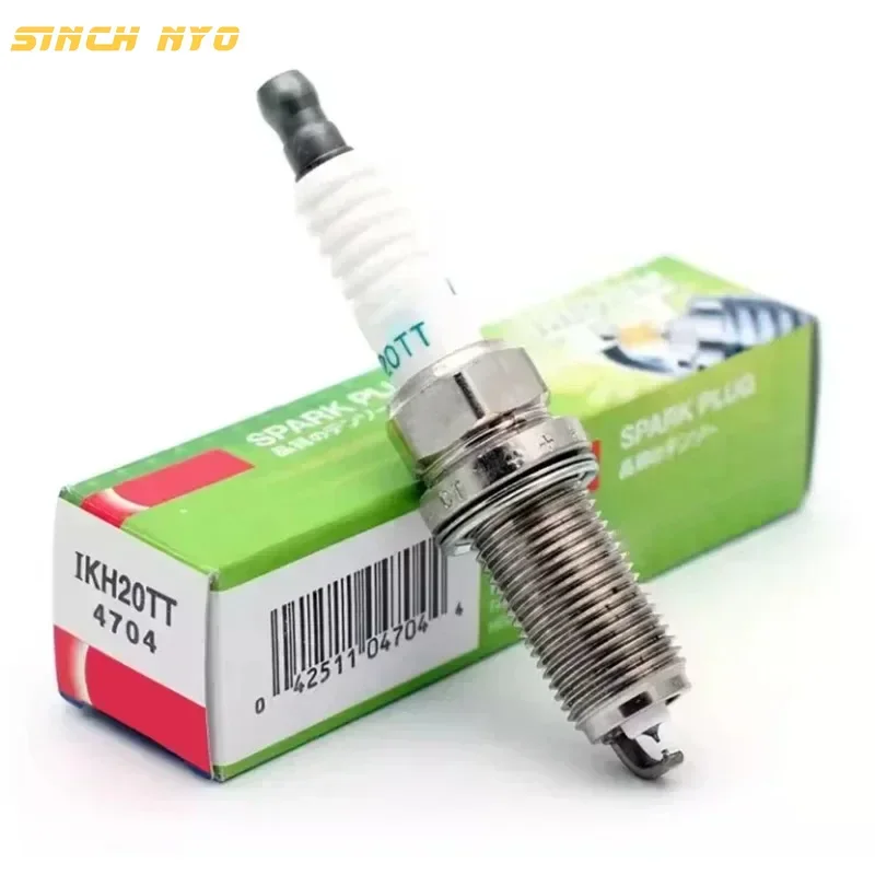 4704 IKH20TT Dual Iridium Spark Plug Candle for VOLVO VAUXHALL TOYOTA SUZUKI SUBARU SMART RENAULT PEUGEOT OPEL NISSAN MITSUBISHI view 5