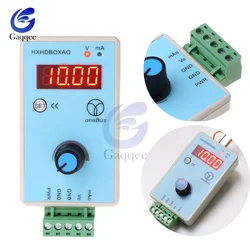 Handheld 0-10V/2-10V 0-20mA/4-20mA Signal Generator Adjustable Current Voltage Analog Simulator Signal Sources Output 24V