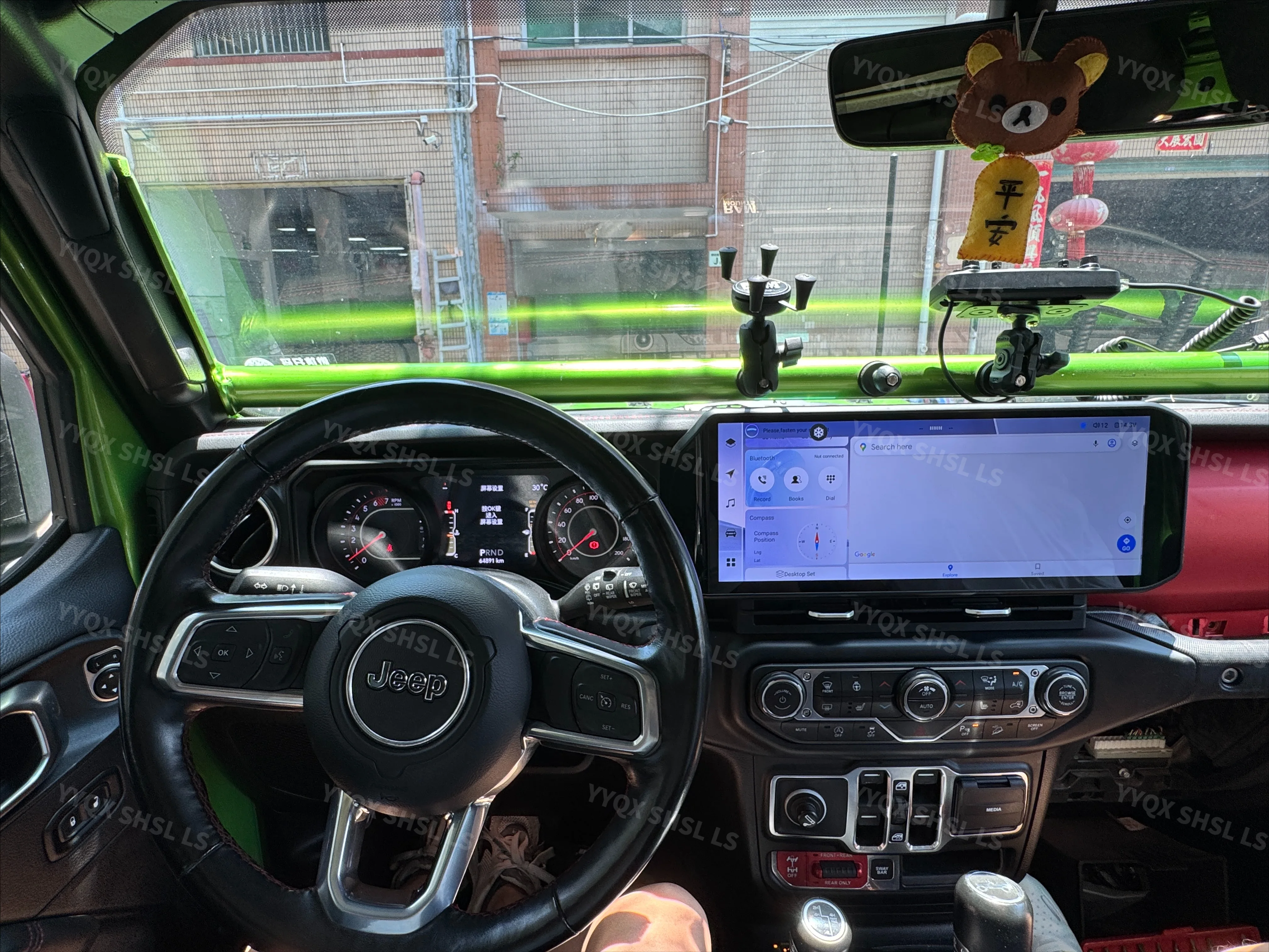 LS Autoradio For JEEP Wrangler JL 2018 2019 2020 2021 Gladiator Car Radio Multimedia Video Player GPS Navi Carplay Head Unit - Image 6