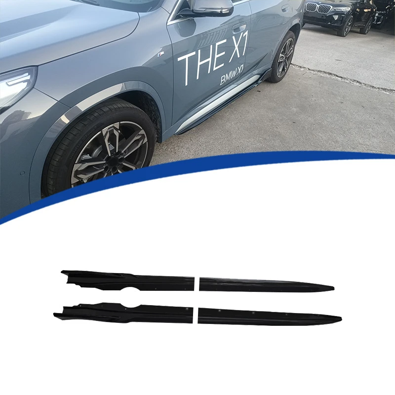 

Suitable for 23-24 BMW X1 U11 Black Knight side skirts Two Section Style Body kit spoiler diffuser