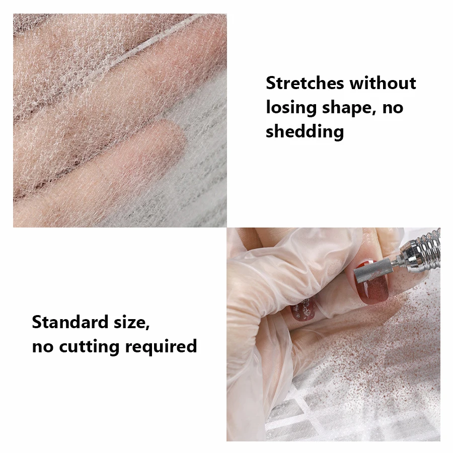 100 Stück Nagelstaubsammler-Filterpads, Filterpapier für Nagelstaubabsaugmaschine, Filterstoff für Nagelkunstentferner – Detail 5