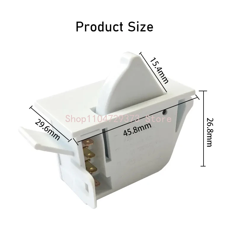 Frigoríficos, congelador, izquierdo/derecho, Compatible con Samsung, frigorífico, congelador, accesorio de cocina, interruptor de luz de puerta