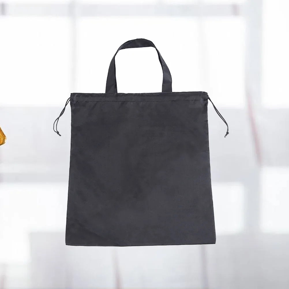 

2Pcs Folding Shopping Bag Water-Resistant Storage Pouch Lightweight Drawstring Bag for Grocery Errands Organization