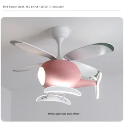 Led children's room chandelier modern indoor remote control helicopter aircraft ceiling lamp  Chandelier