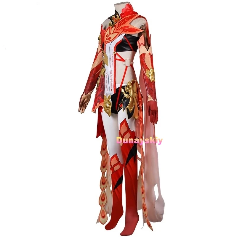 

Fu Hua Anime Game Honkai Impact 3rd Cosplay Costume Clothes Uniform Cosplay Gladiator Warrior Halloween Party Woman Fu Hua