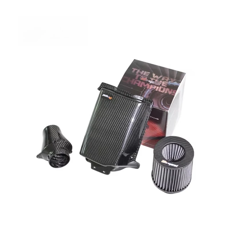 

Very Easy To Install 100% Dry Carbon Fiber Cold Air Intake System for Q50,Q60