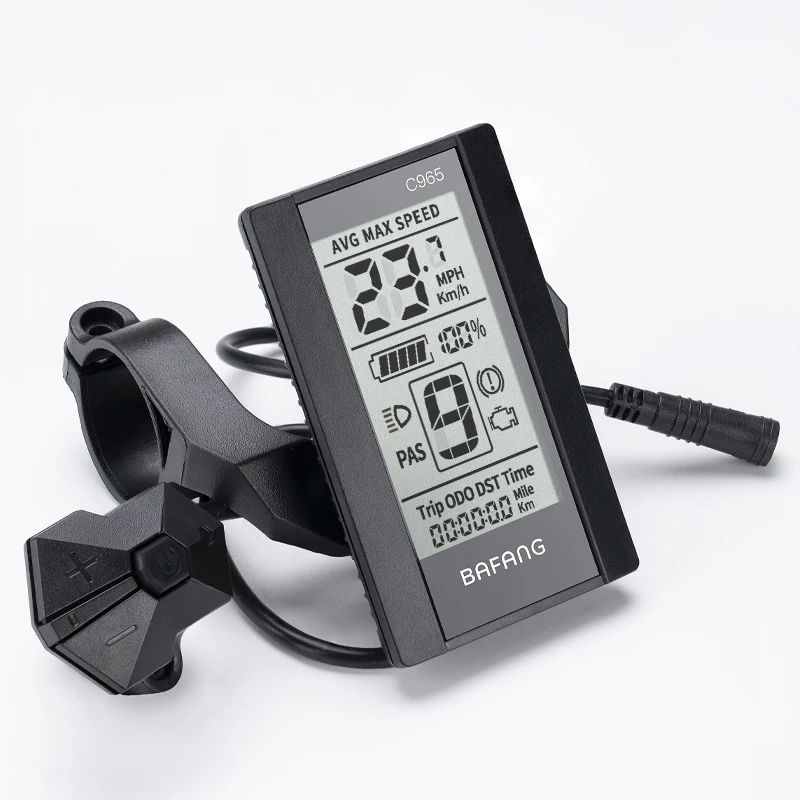 

Bafang C965 ЖК-дисплей, индикатор скорости, преобразование электрического велосипеда, средний мотор-концентратор, двигатель BBS01B BBS02B, 36 В, 48 В, 750 Вт, комплекты для электронного велосипеда