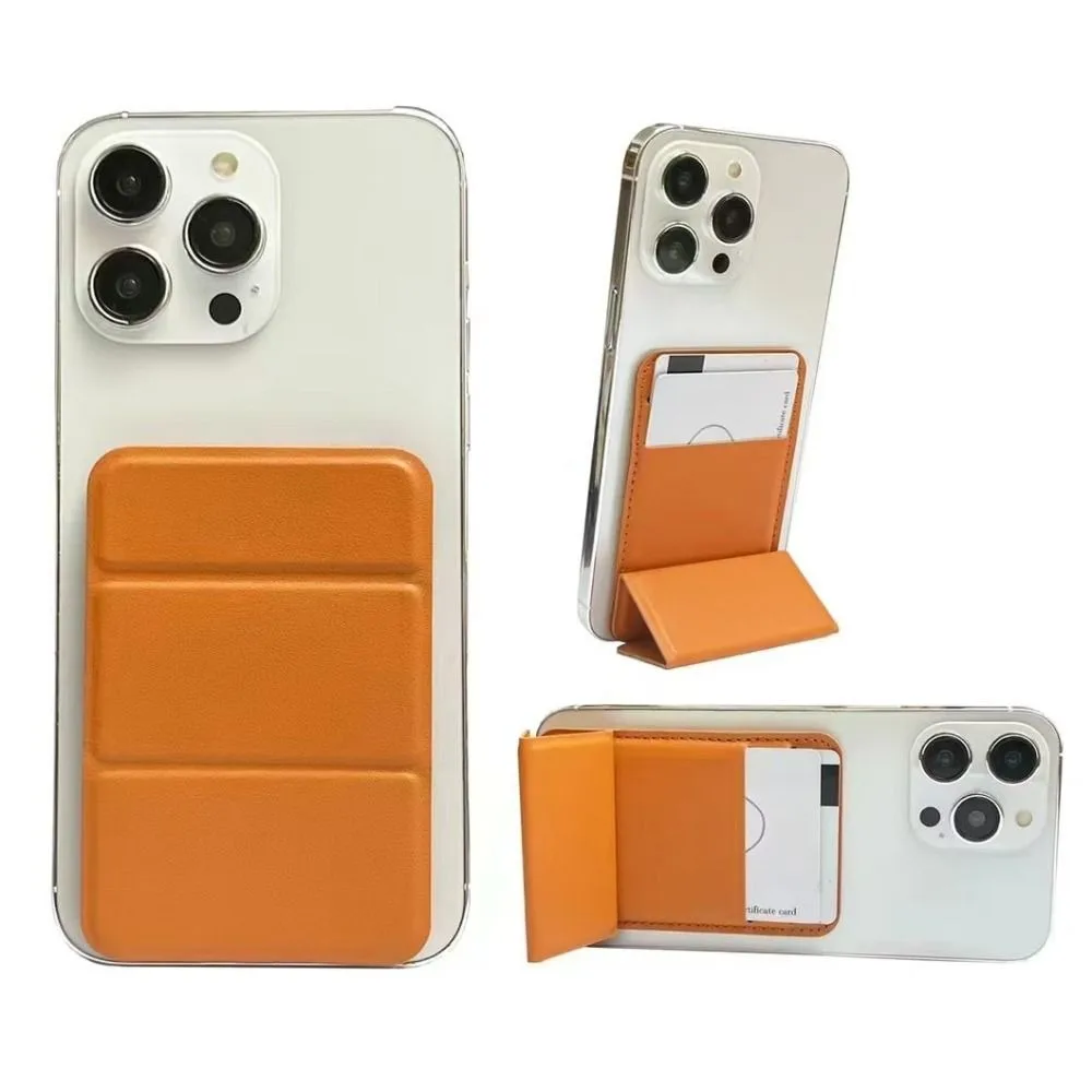 Кошелек Magsafe, держатель для телефона, карты, сильная адсорбция, безопасная магнитная подставка для кошелька, складная для iPhone 16, 15, 14, 13, 12, Pro Max