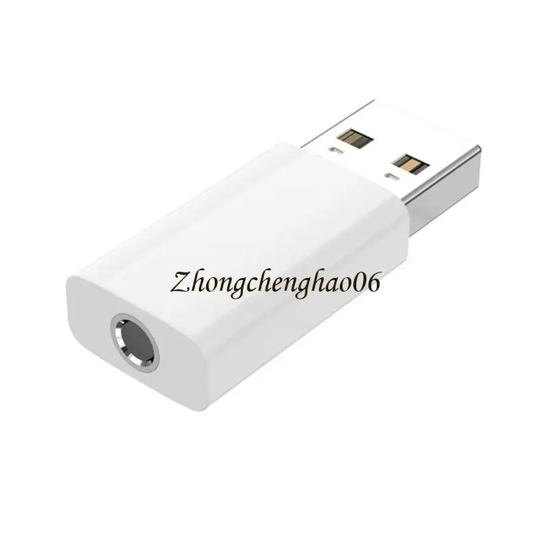 Type C to 3.5mm Female Headphone Jacks Adapter USB to 3.5mm Audios Converters 601F