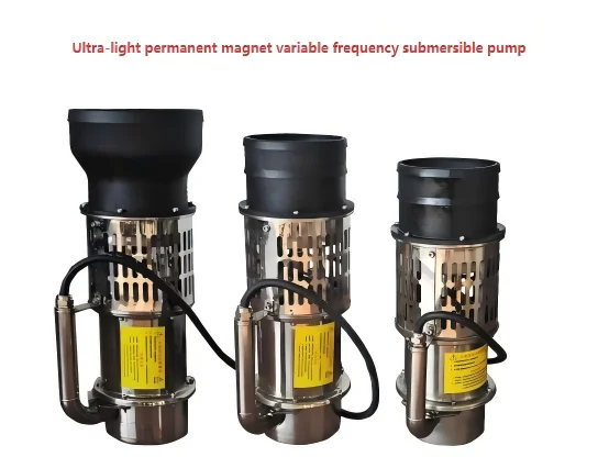 

7.5KW Ultra-light Permanent Magnet Variable Frequency Submersible Pump