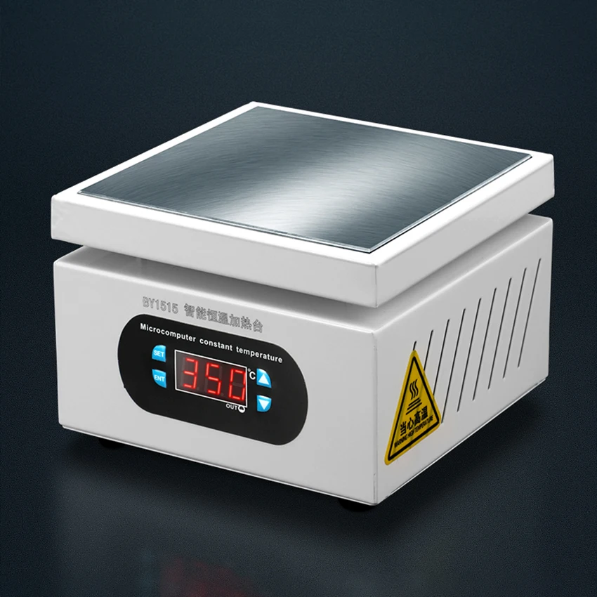 150*150mm stacja grzewcza cyfrowa platforma podgrzewania wstępnego elektroniczna płyta grzejna konserwacja stacja grzewcza do naprawy ekranu LCD PCB