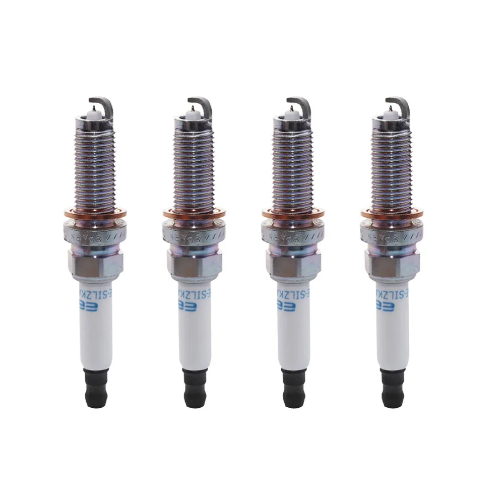 

4pcs Spark Plugs For Jaguar E-PACE F-TYPE XE XF Landrover Discovery Range Rover Defender Lumma CLR LR091617 SILZKAR8G7Y