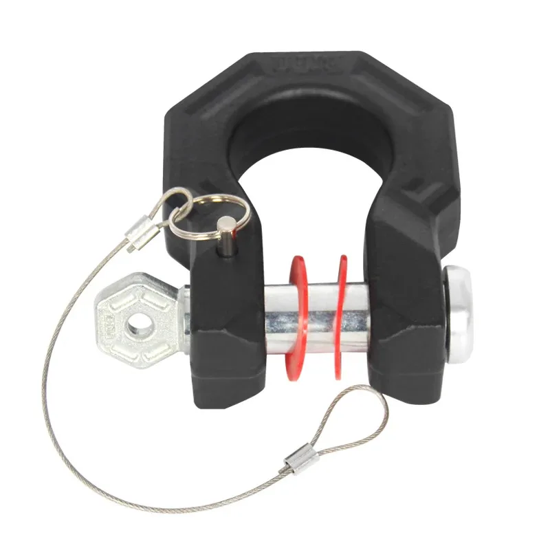 

ZAIQU Forged 40CR Steel Trailer Hitch Bow-shackle U-hook Tow Hook Refit Partsl Off-road Car Accessoriesow