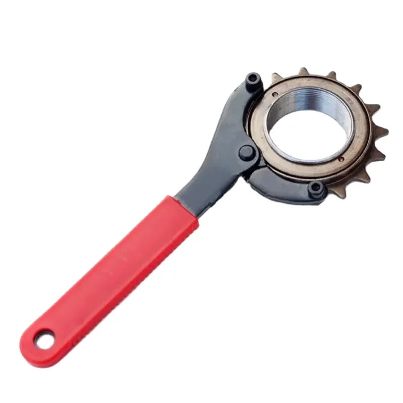 AliExpress NONE Bike Bottom Chain Wheel Crank Wrench Mountain Bike Fixed-Gear Axle Sleeve Flywheel Lock Ring Bike Removal Repair Tools