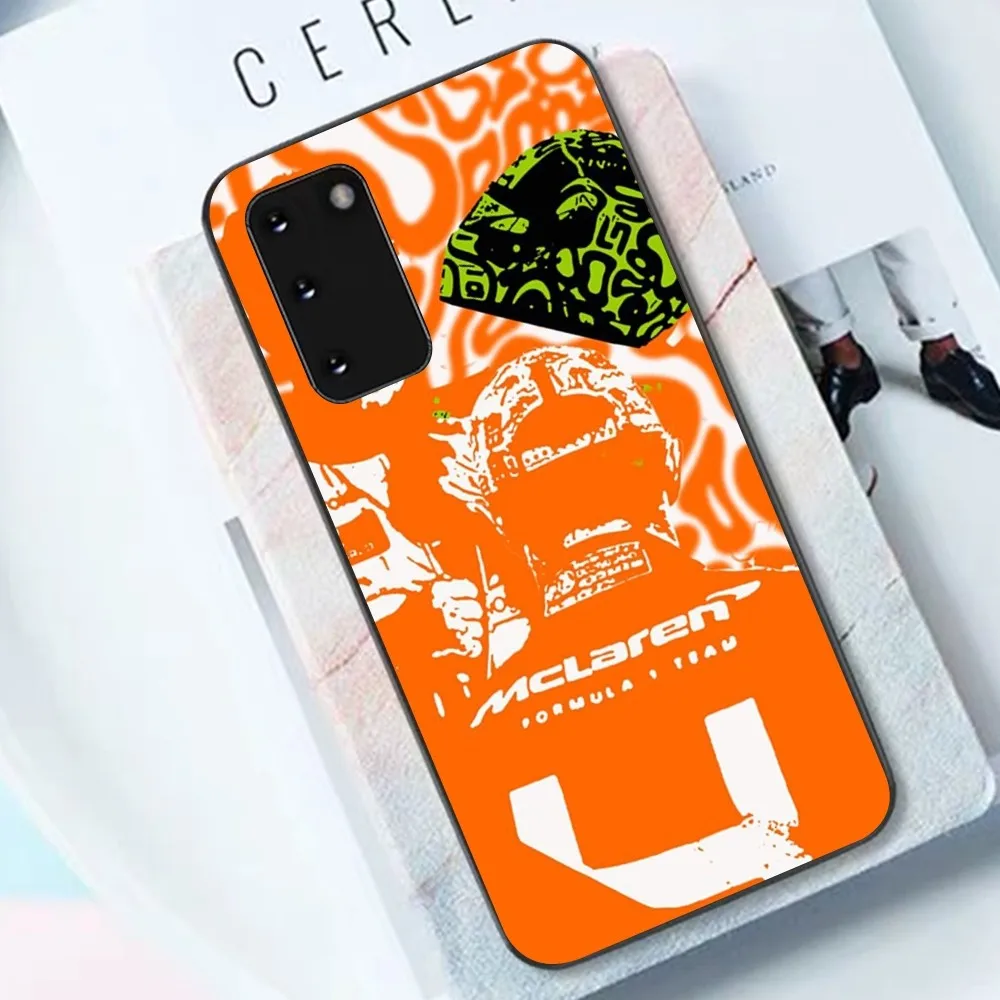 F1 Formula 1 L-Lando Norris For Samsung S 9 10 20 21 22 23 30 23 24 plus lite Ultra FE S10lite Fundas