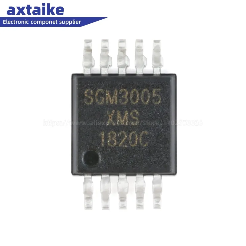 10PCS SGM3005XMS/TR SGM3005XMS SGM3005 MSOP-10 Analog Switch ICs SMD IC