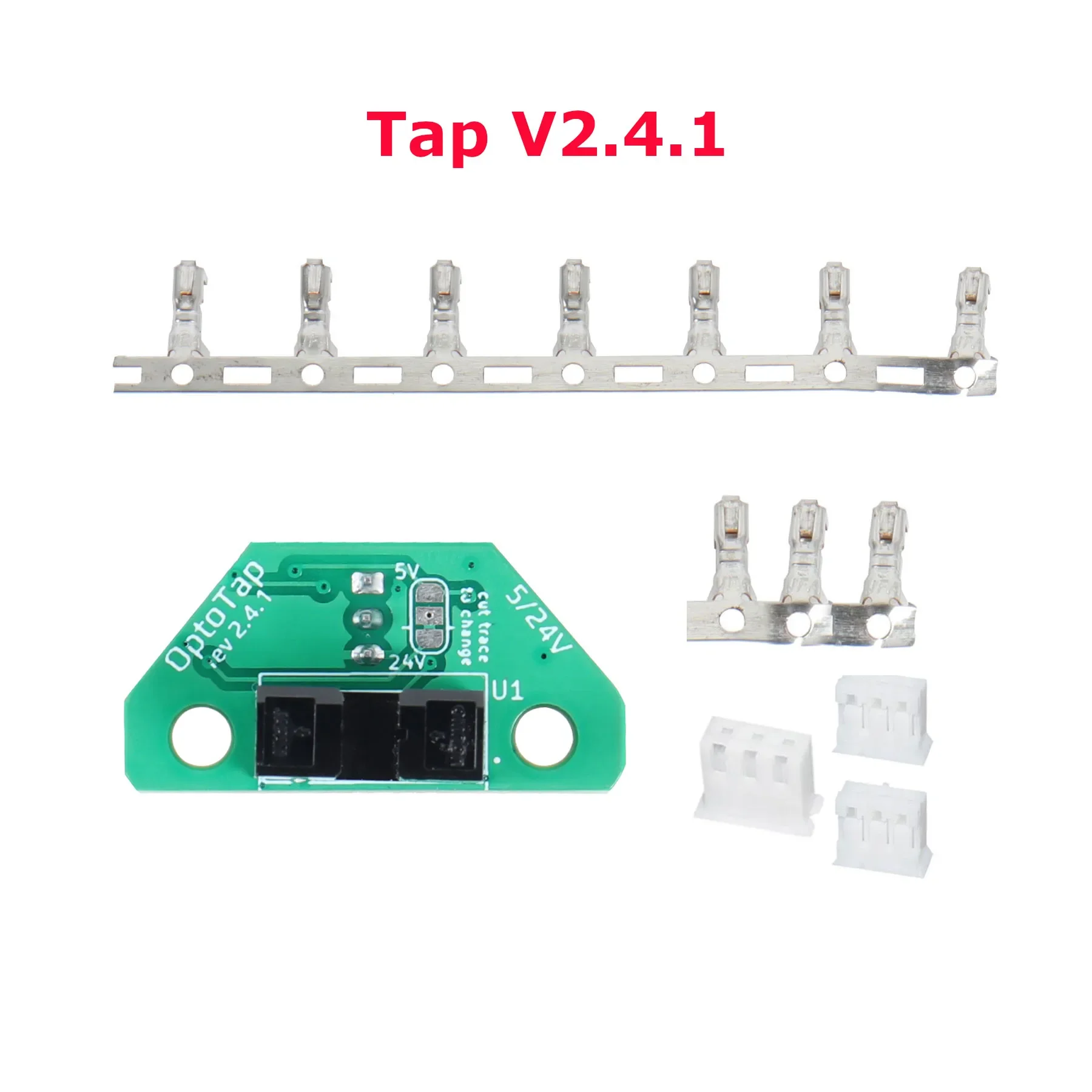 

Blurolls 5/24V Voron Tap V2 V2.4.1 комплект щупов для печатной платы OptoTap Rev2.4.1 датчик Impressora детали для 3D-принтера Voron 2,4 Trident