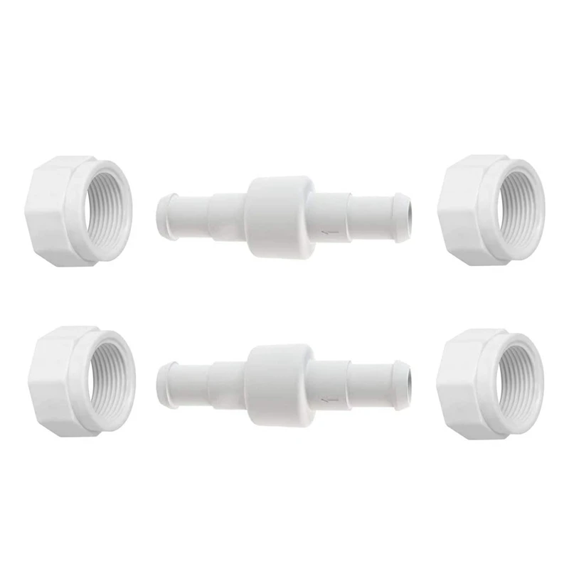 

Pool Cleaner Hose Swivel D20 And Hose Nut D15 Kit Replace For Zodiac Polaris 280 180 380 3900 Pool Cleaner (6 Pack)