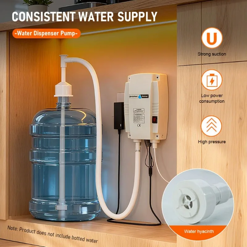 

Electric Bottled Water Dispenser Pump Automatic Water Pump System Food Grade Durable Water Jug Pump Dispenser For Coffee Machine