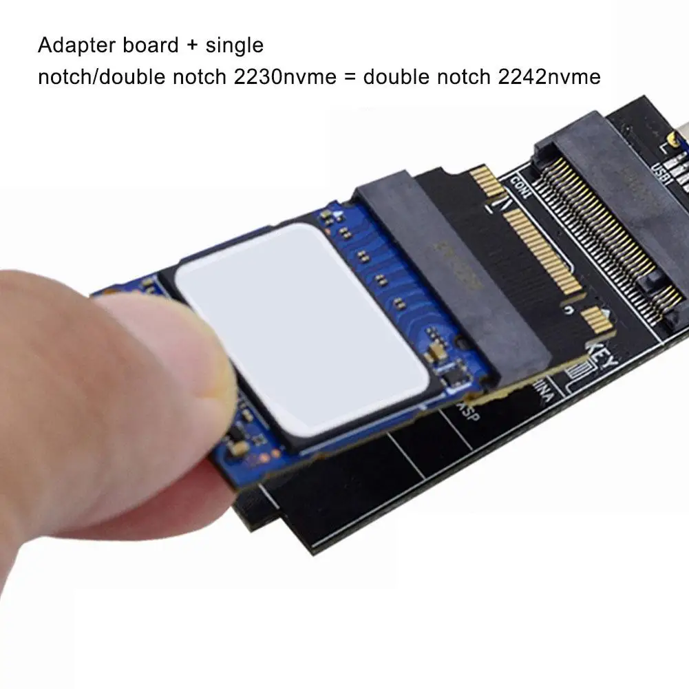 Per Legion Go SSD scheda adattatore a stato solido supporta solo NVME a NVME scheda adattatore per disco rigido M.2 SSD da 2230 a 2240 di estensione