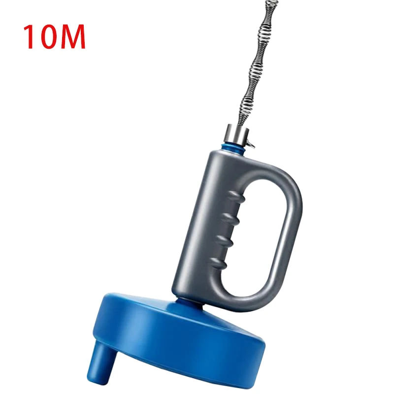 10M Drain Unblocker Flexible Rod Auger Snake Rod Kitchen Toilet Sewer Blockage Cleaner Pipe Dredger Hair Clogging Plumbing Tool