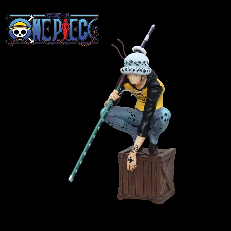 

21 cm One Piece Trafalgar D. Water Law PVC Action Figure Model Statue Collection Toy Gift Desktop Decoration Hand-made Ornaments