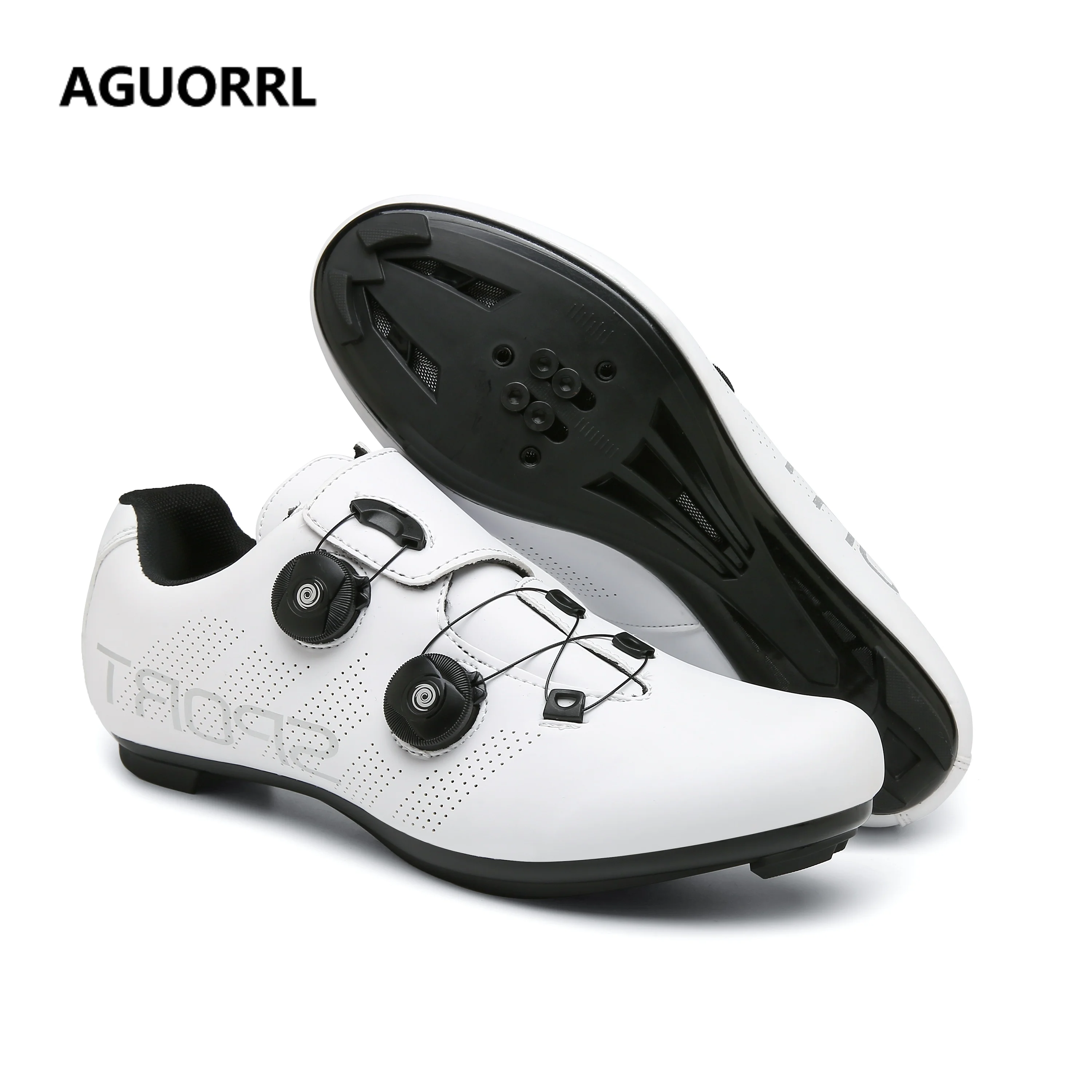 

Велосипедные кроссовки обновленной модели для мужчин и женщин, для гонок и соревнований, с автоматической фиксацией, для скоростного велоспорта, с SPD-клинками.