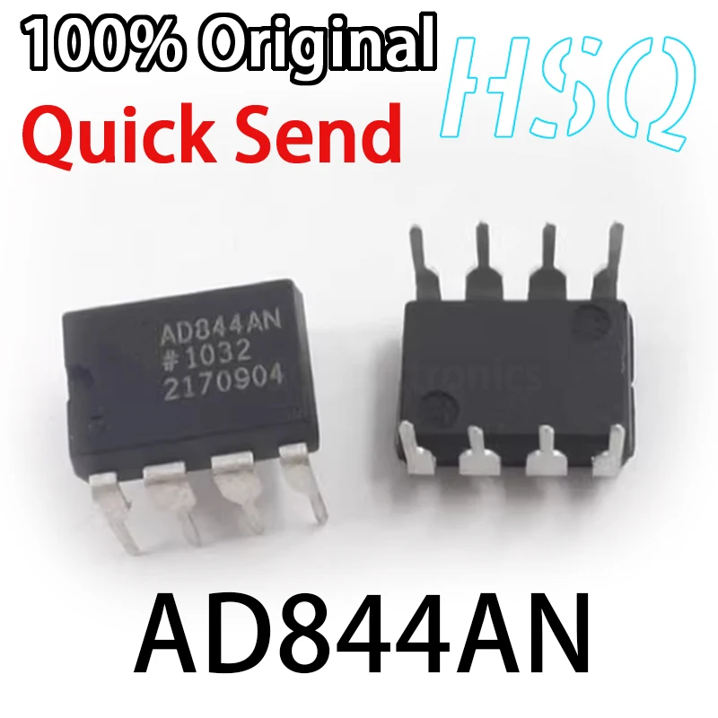 

1PCS AD844AN AD844 Inline DIP-8 High-speed Single Operational Amplifier IC Chip