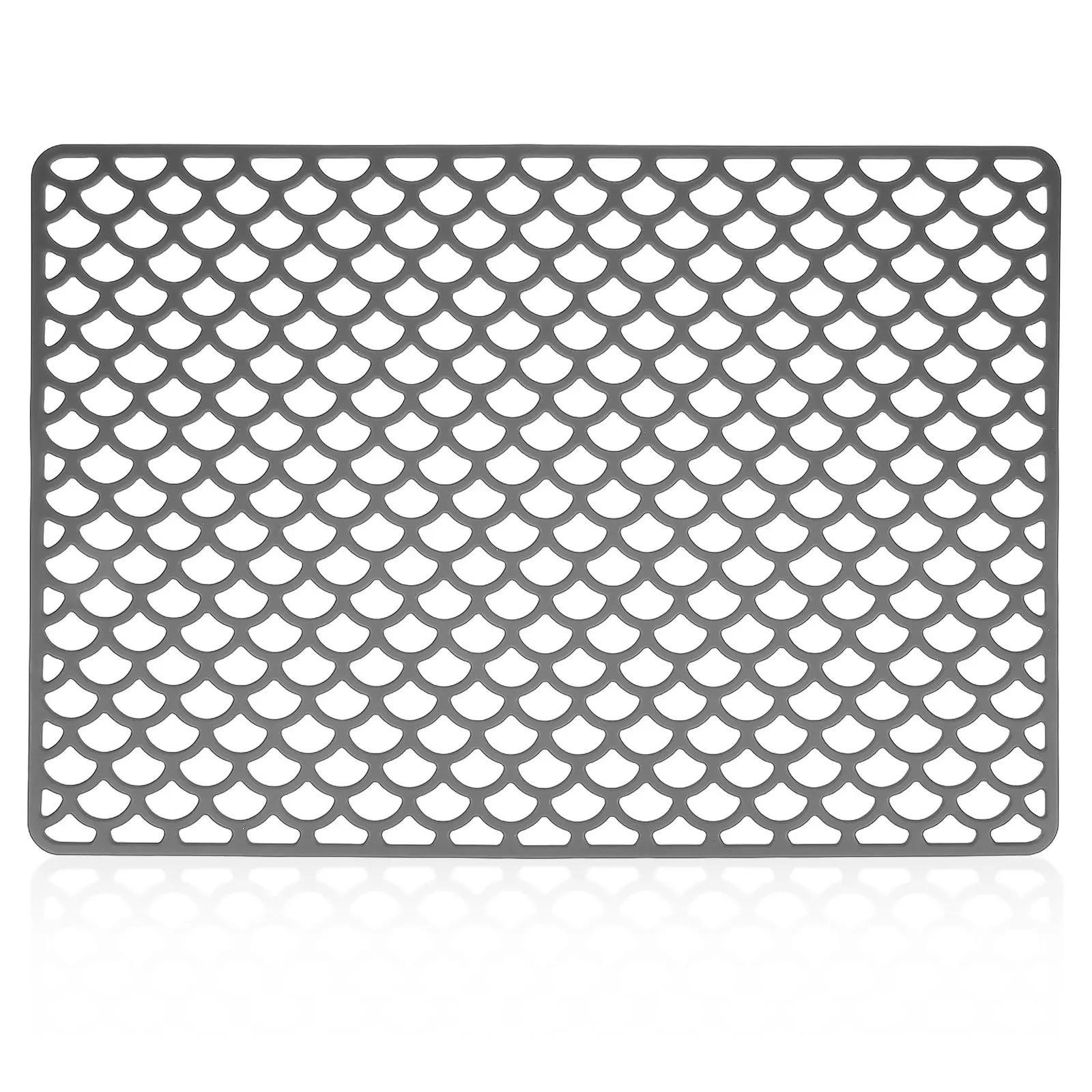 

Silicone Sink Protector for Kitchen Heat Resistant Non slip Mat for Bottom of Stainless Steel Porcelain Sink Quick Draining Mat