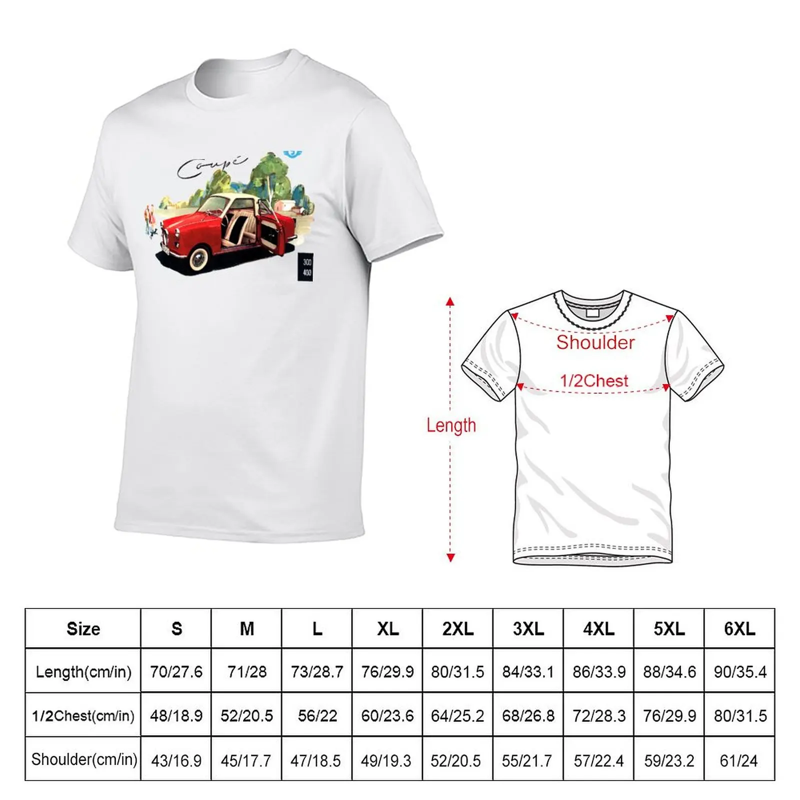 GLAS ISARD - ADVERT T-Shirt Lightweight Casual Summer T-Shirt