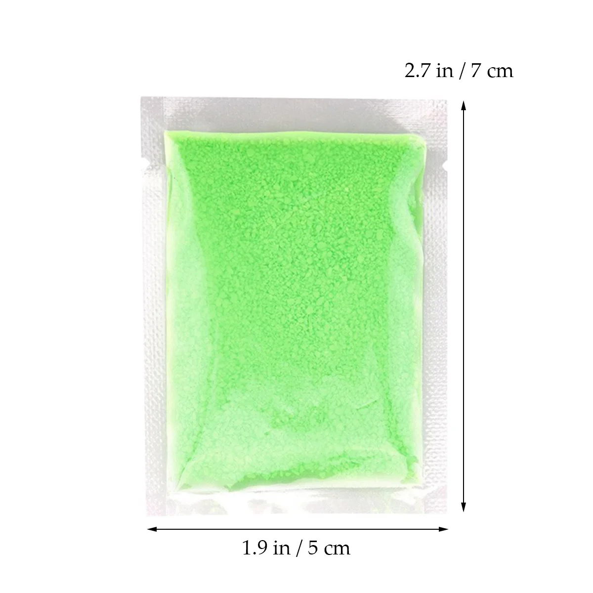 2 قطعة الليل توهج الرمال 20 جرام الأخضر مضيئة مسحوق Diy بها بنفسك مسمار الفن الفلورسنت الرمال الغبار مشرق الصباغ داخلي ديكور خارجي