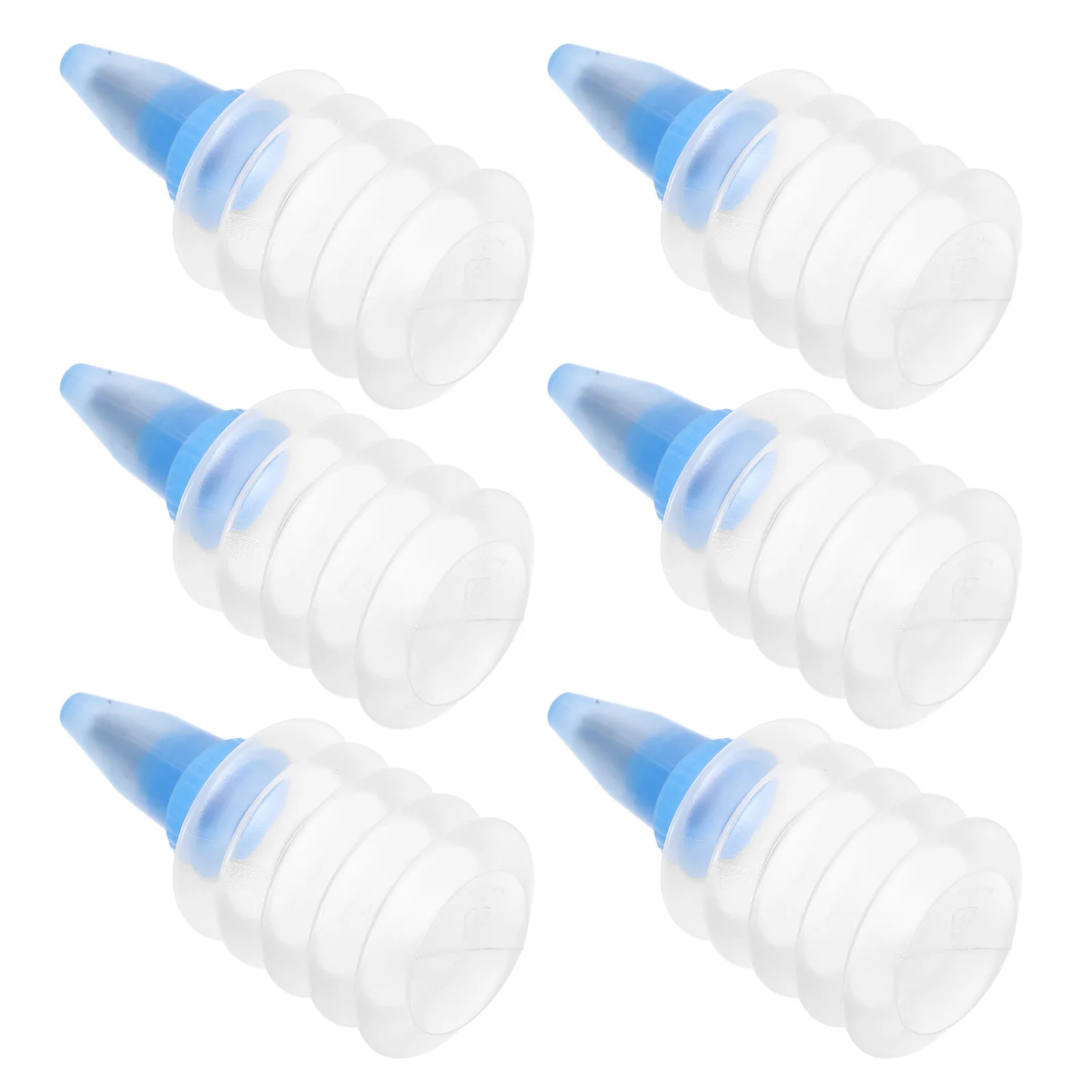 

6Pcs Reusable Icing Squeeze Bottles Lightweight Cream Jugs for Cookie Decorating Frosting Piping Kit Baking Accessories Cake