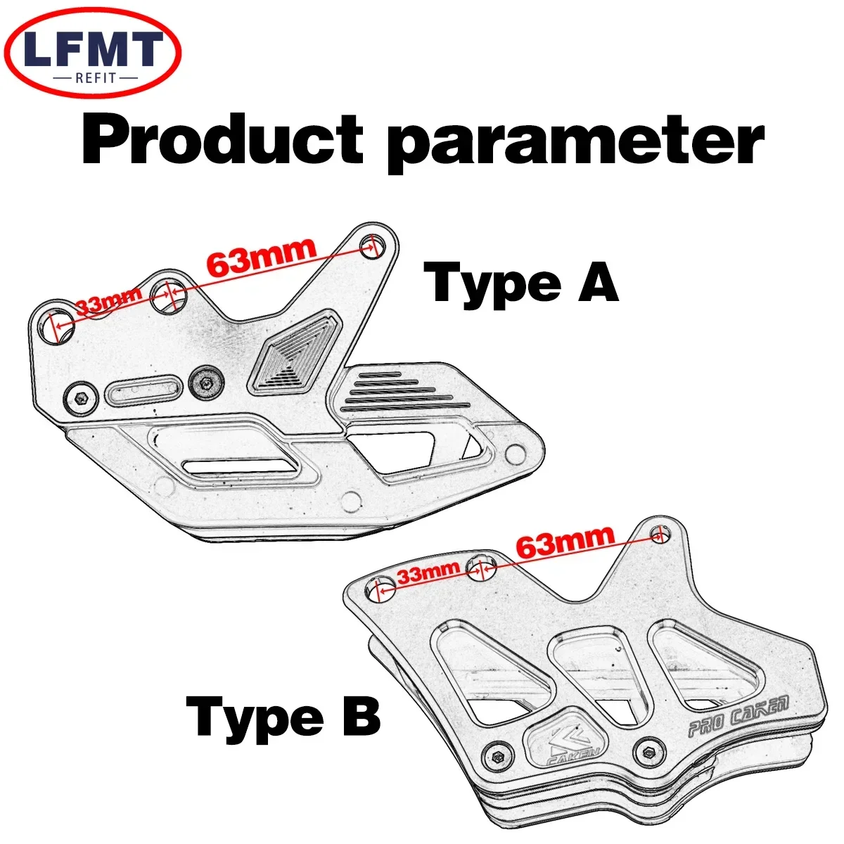 Motorcycle CNC Chain Guide Guard For SUZUKI RM125 RMZ450 RMZ450Z RM250 RMZ250 DRZ400SM RM RMZ DRZ SM 125 250 450 400