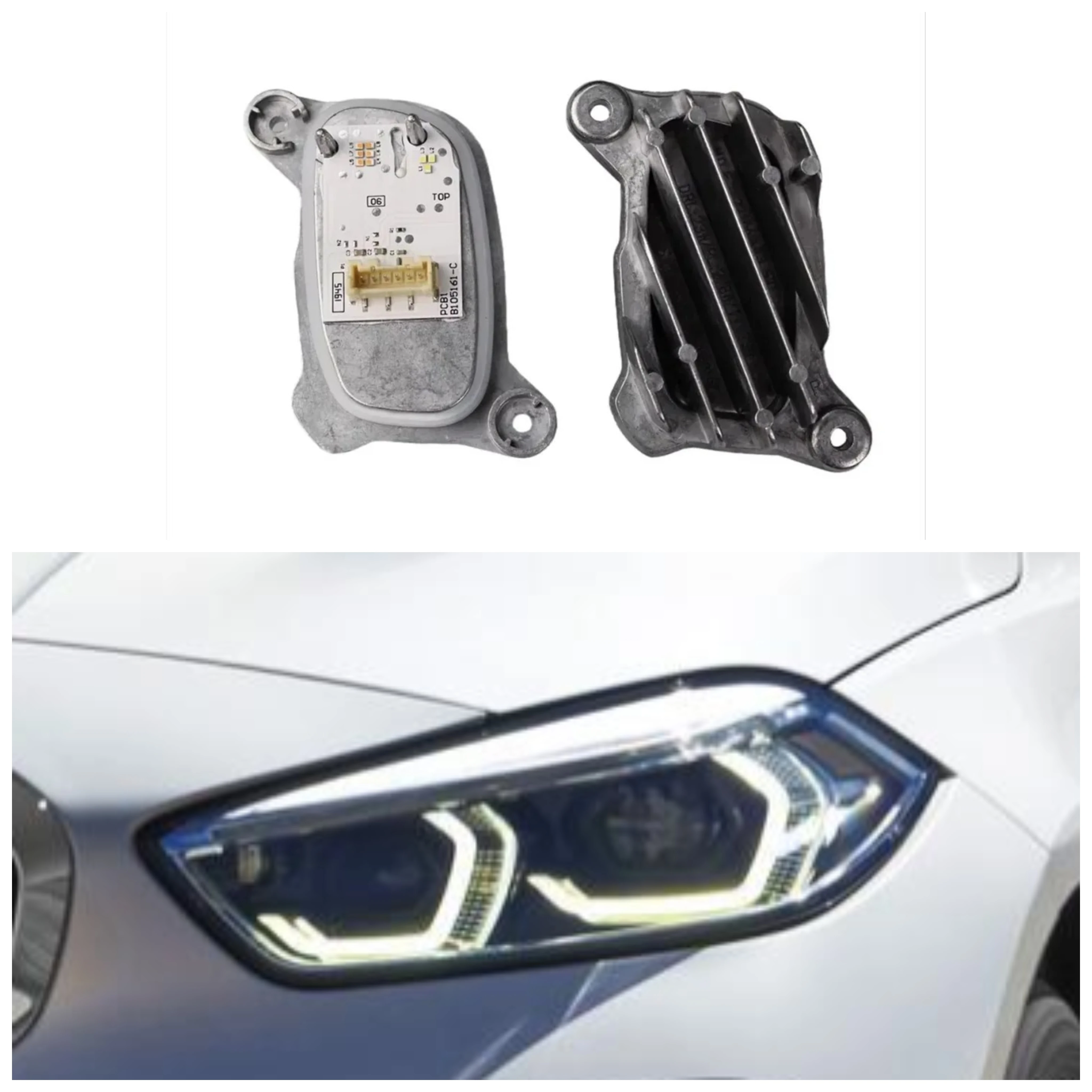 

63119448115 63119448116 For 2019-2023 BMW 1/2 Series F40 118i F44 228IX M235IX White Angel Eye LED DRL Module Car Accessories