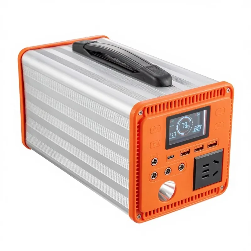 220V Portable Outdoor Power Station High Power Solar Generator With Multi Ports For Emergency Backup And Outdoor Activities