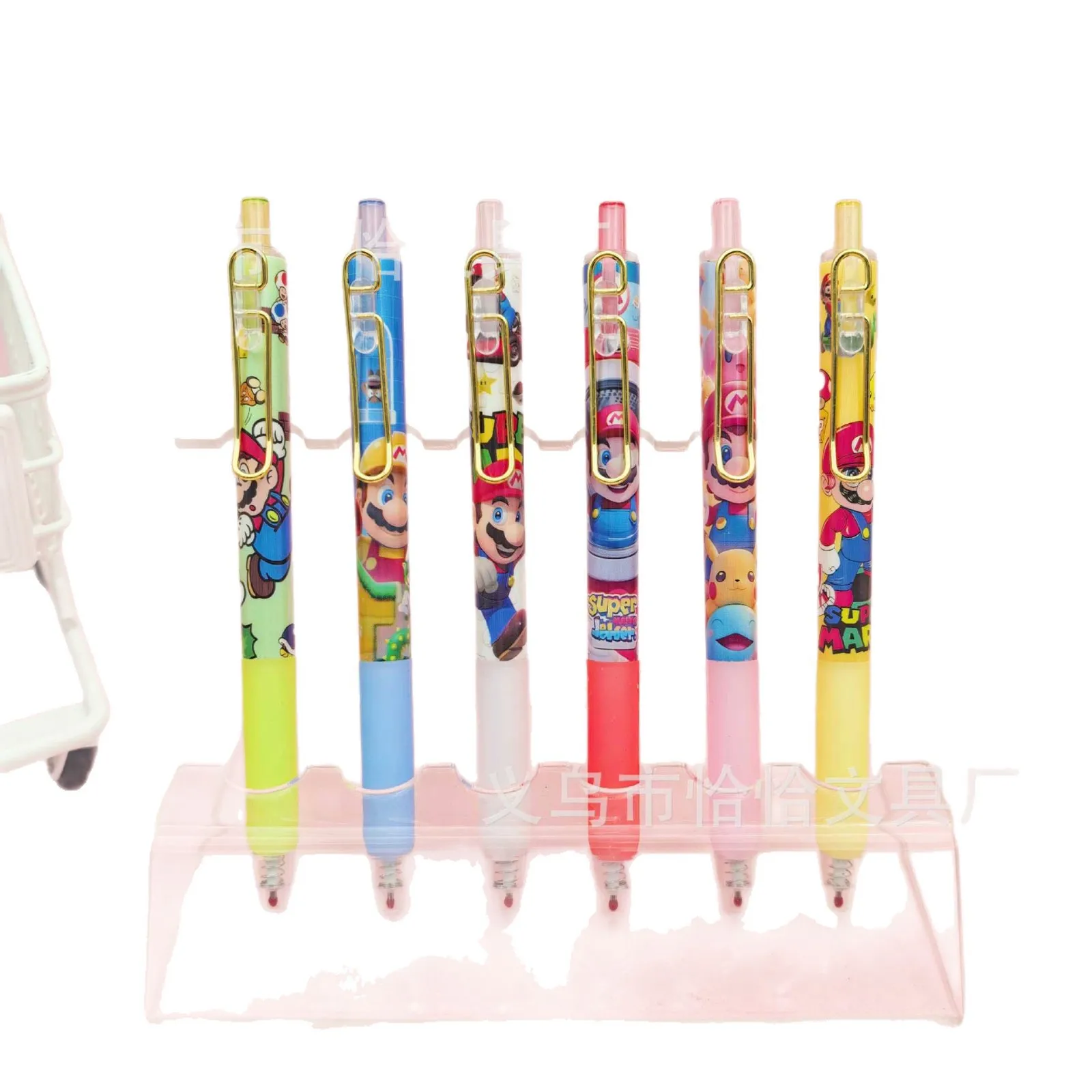 قلم رصاص ميكانيكي كارتوني سوبر ليو 0.5 مم للاستخدام اليومي للطلاب، قلم رصاص ميكانيكي مضغوط