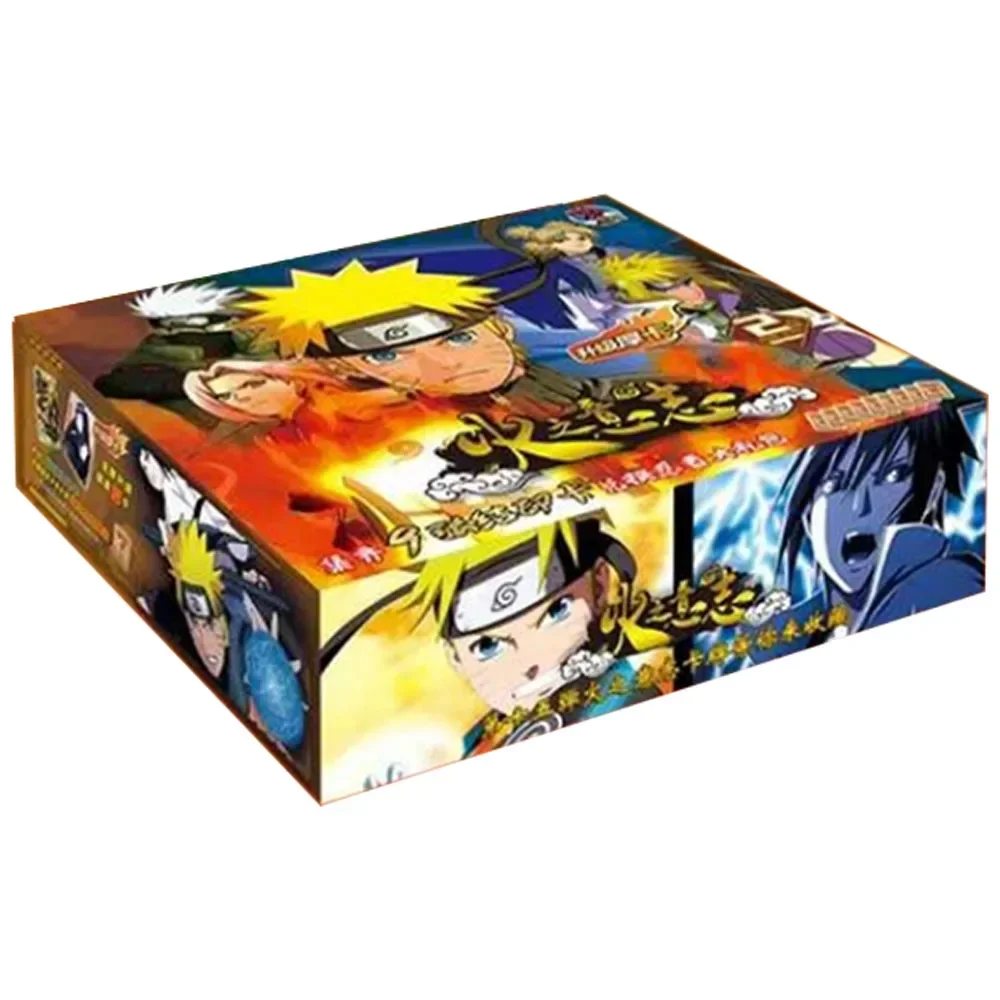 Naruto Card Will of Fire Commemorative Edition Card Black Gold SSP Card Anime Peripherals Collection Card Toy Children's Gift