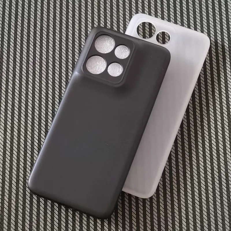 Soft TPU Phone Case for Motorola Moto Edge 50 Neo S50 Frosted Transparent Black Silicone Shell for MotoS50 Protective Cover