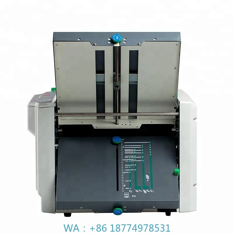 Leaflet Paper Folding Machine (WD-305)Semi-automatic Office A3 A4