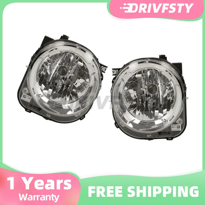 

For 2015-2018 RENEGADE Left right headlight 51953111 68256572AA 51953106 68256565AA