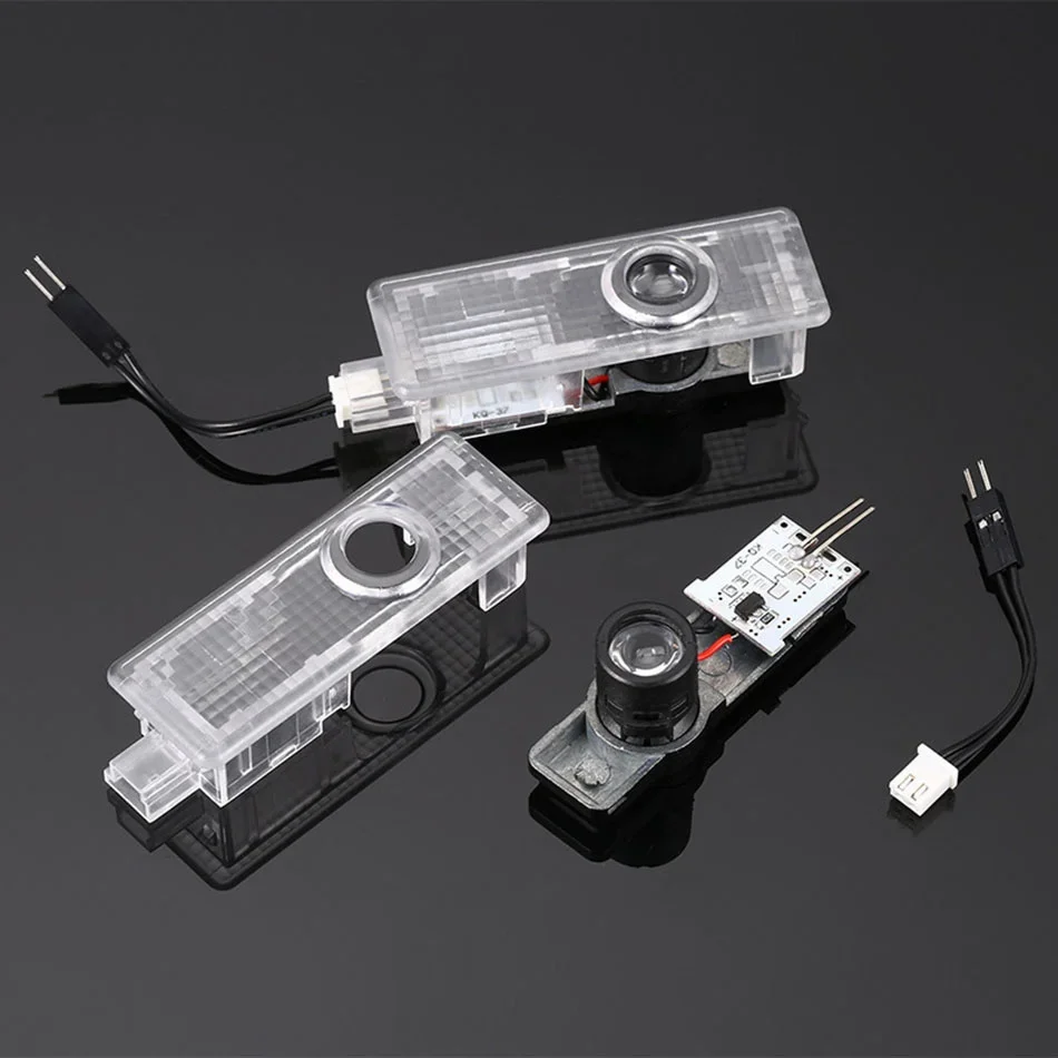 2pcs Car LED Welcome Light For  1 3 5 7 Series E90 E91 E92 E93 E60 E61 F10 F07 E63 E64 F12 F13 F30 X3 3D Door Projector Lamp