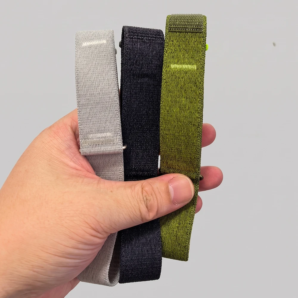 Nylon-Klettverschluss-Oberarmband für Garmin CIRQA Armband, Ersatz-Gurtband, gewebtes Zubehör – Detail 4